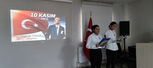 Gazi Mustafa Kemal Atatürk; Saygı, Minnet ve Rahmetle Anıldı